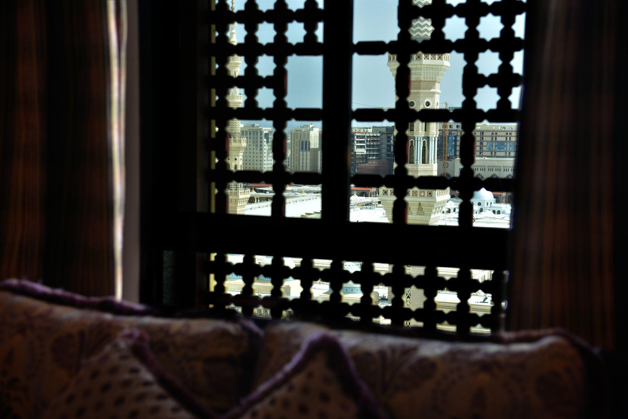 ไทบา อารัค สวีท Medina ภายนอก รูปภาพ View of the Grand Mosque from the hotel